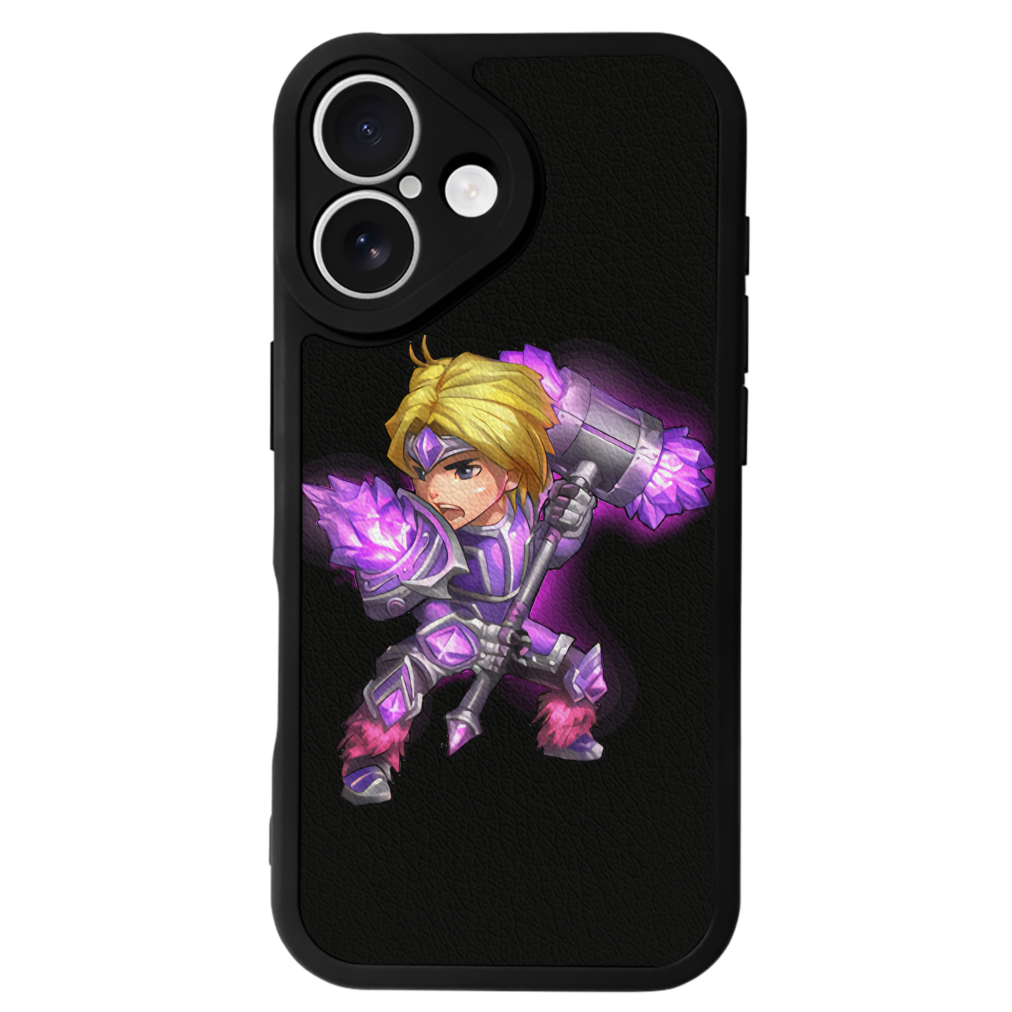 リーグ・オブ・レジェンド League of Legends LOL 【iPhone 16シリーズ対応】シリコンスマホケース（レザー調） 材質：シリコン